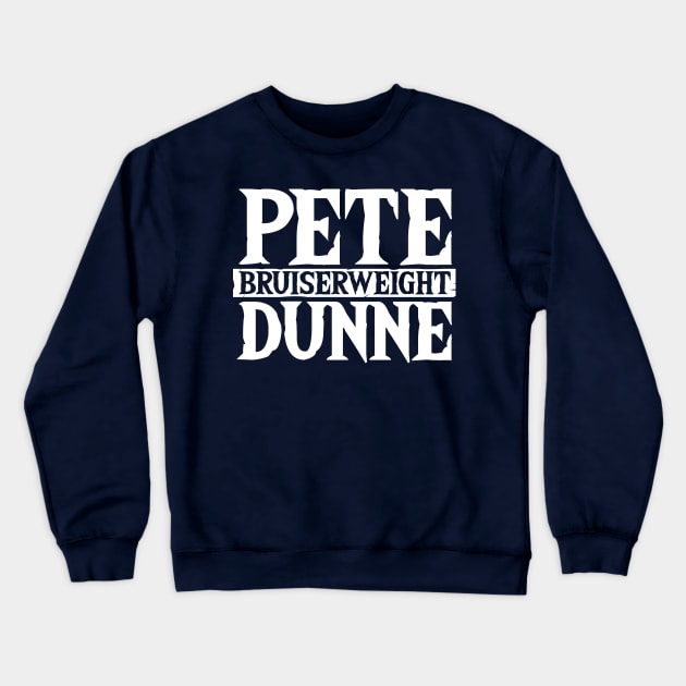 The Bruiserweight Pete Dunne Crewneck Sweatshirt by Oswaldland